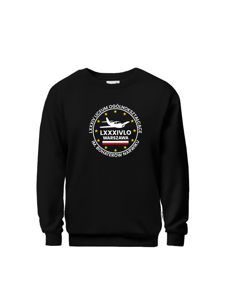 Bluza crewneck LXXXIV LO w Warszawie