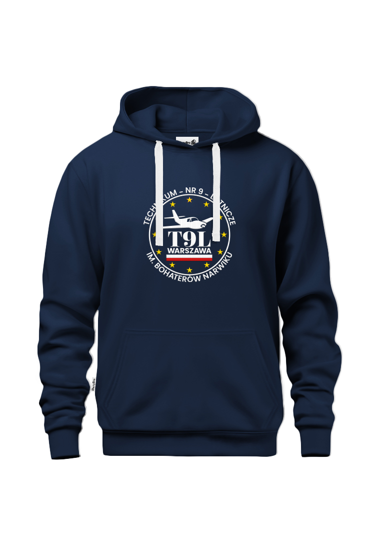 Bluza z kapturem Technikum lotniczego w Warszawie