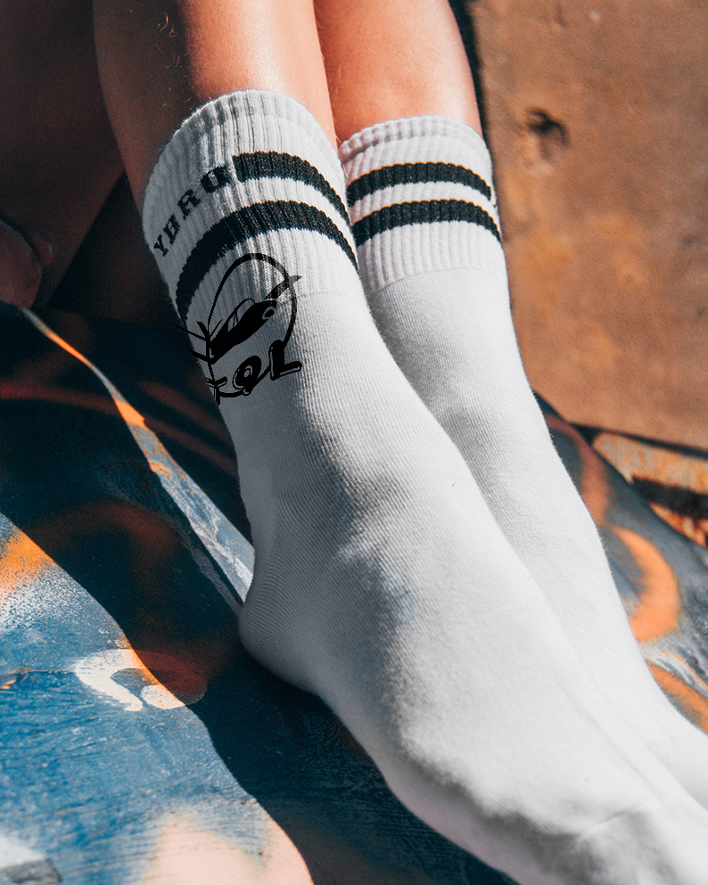 Skarpety Technikum Lotnicze nr. 9 w Warszawie