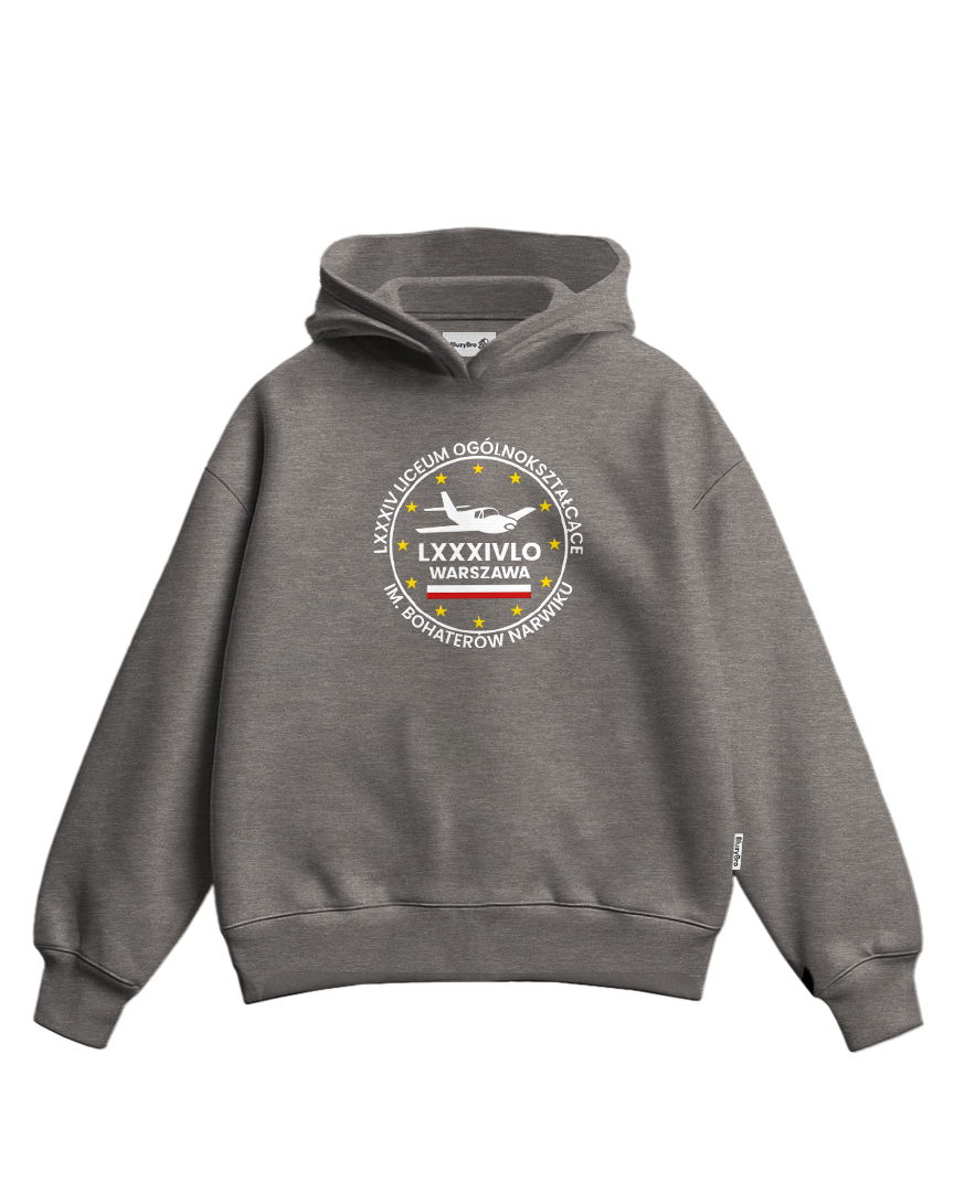 Bluza boxy LXXXIV LO w Warszawie