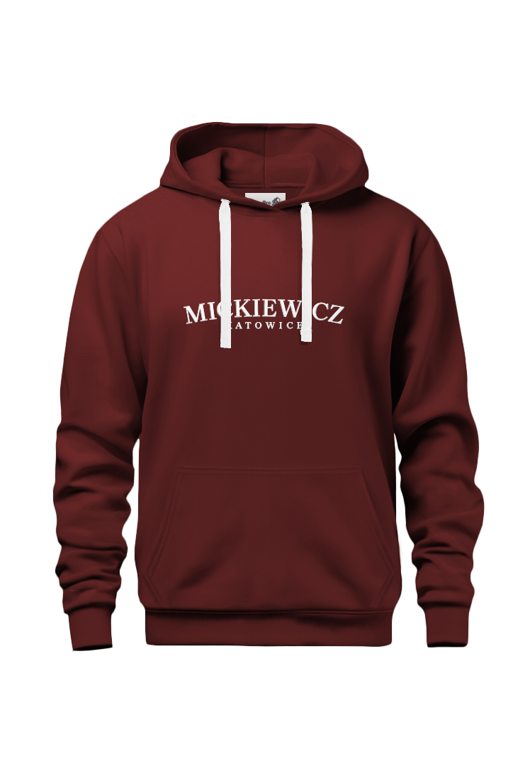 Bluza z kapturem 3 LO Katowice | Napis logo