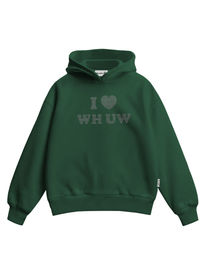 Bluza boxy UW Wydział Historii | Kryształki