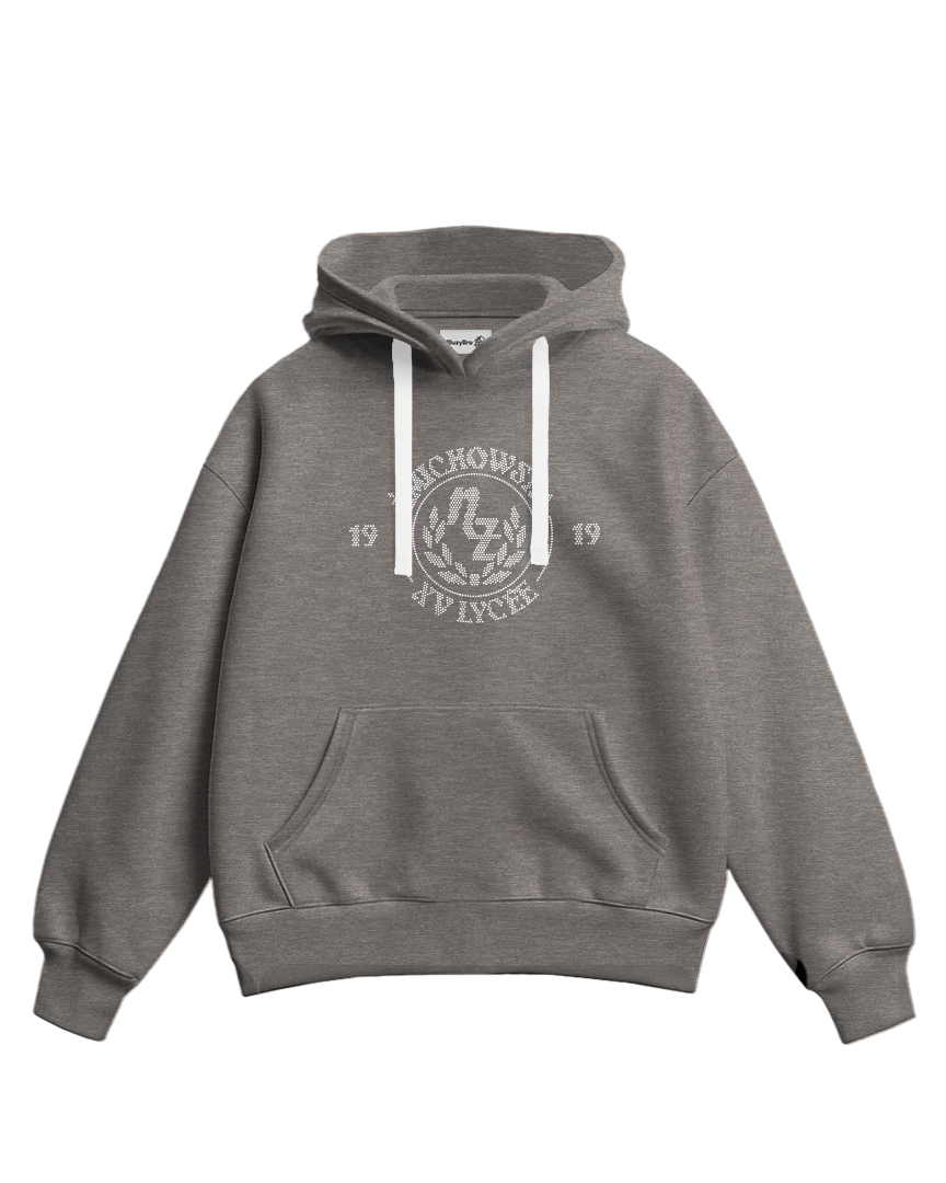 Bluza baggy XV LO Warszawa | Kryształki