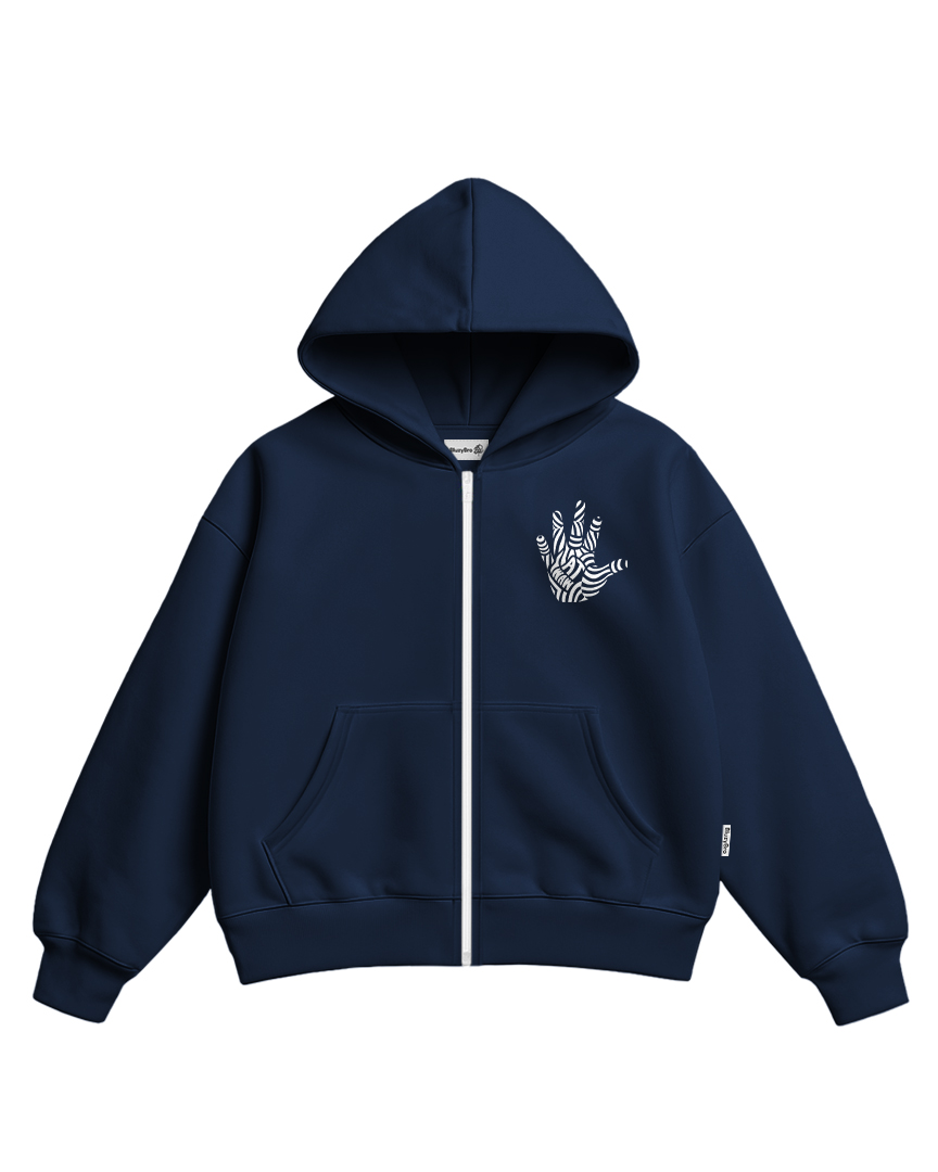 Bluza rozsuwana boxy AT Warszawa