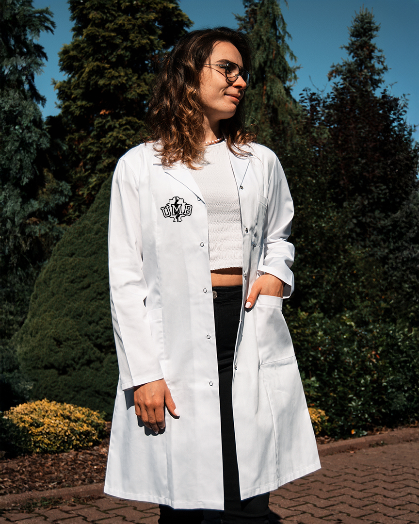 Fartuch laboratoryjny UMB