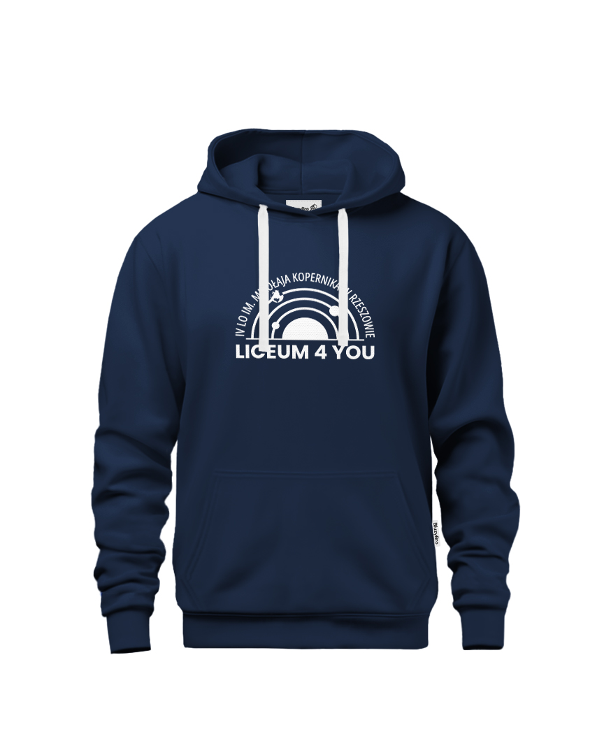 Bluza z kapturem 4 LO Rzeszów