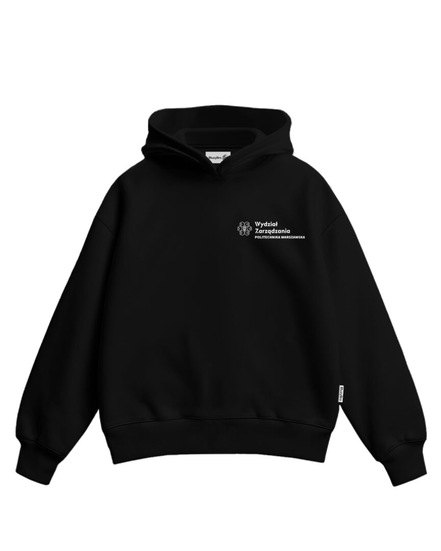 Bluza boxy PW WZ | Logo z nazwą