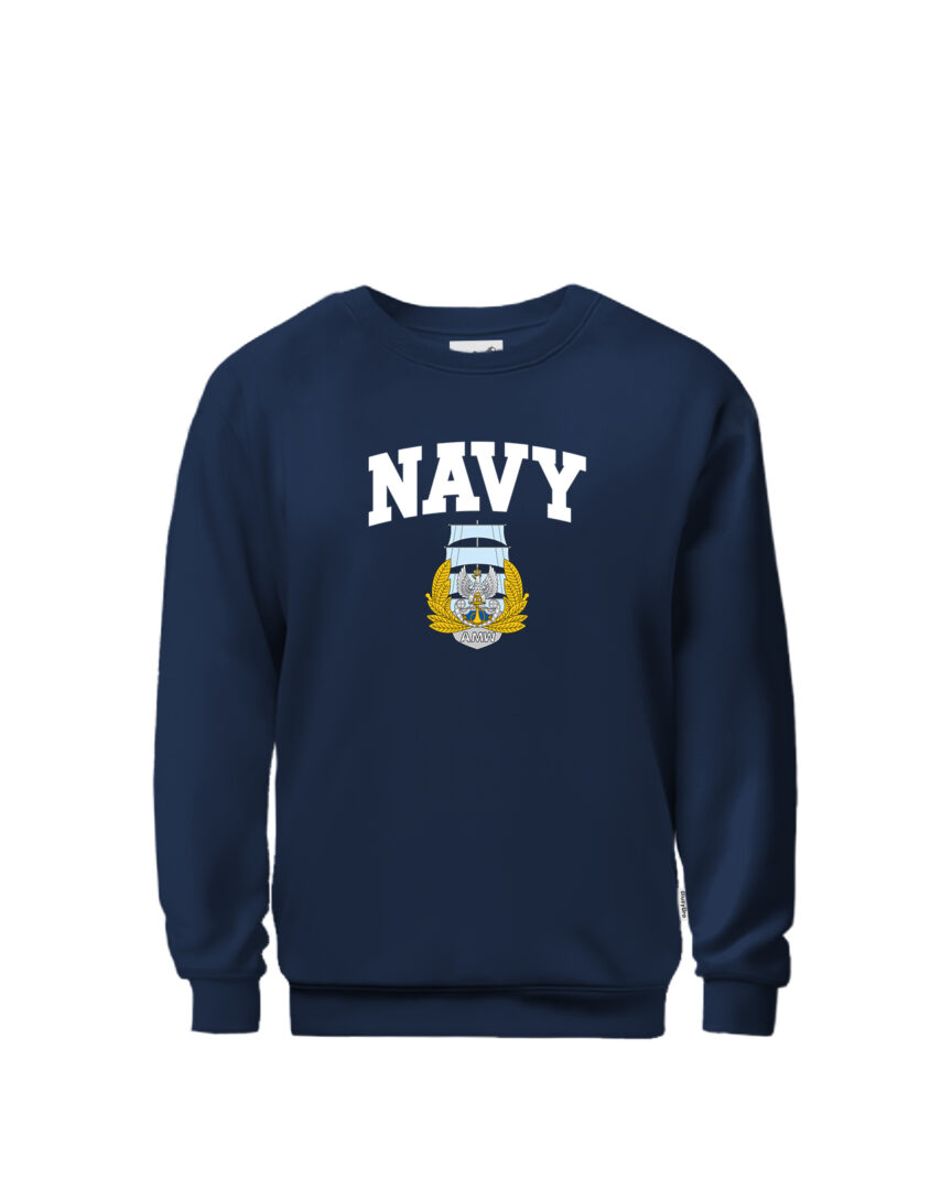 Bluza bez kaptura Akademia Marynarki Wojennej w Gdynii | Navy
