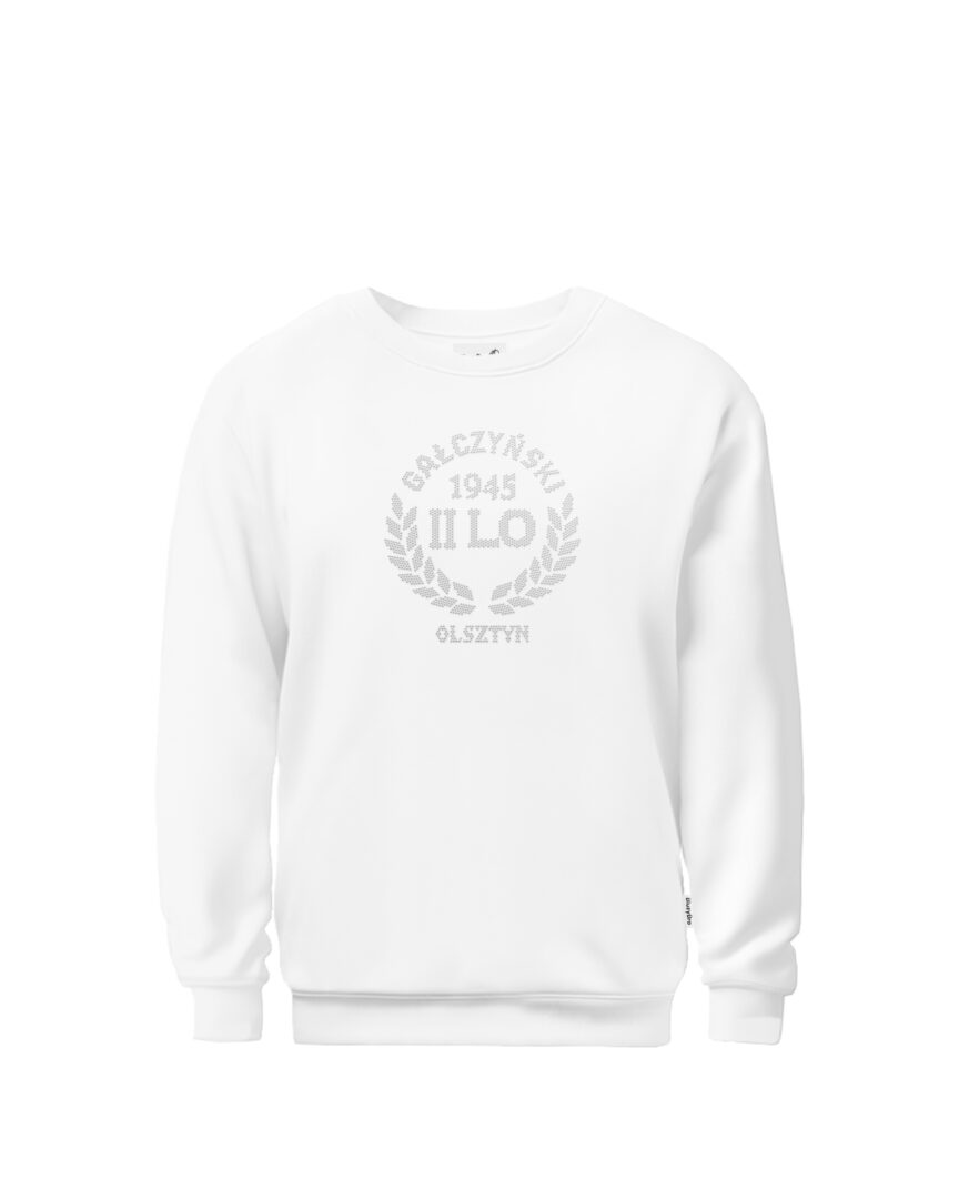 Bluza bez kaptura 2 LO Olsztyn | Kryształki