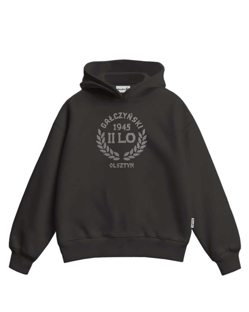 Bluza boxy 2 LO Olsztyn | Kryształki