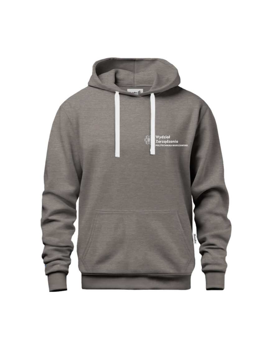 Bluza z kapturem PW WZ | Logo z nazwą