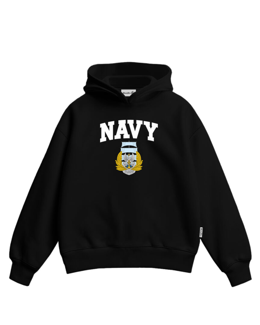 Bluza boxy Akademia Marynarki Wojennej w Gdyni | Navy