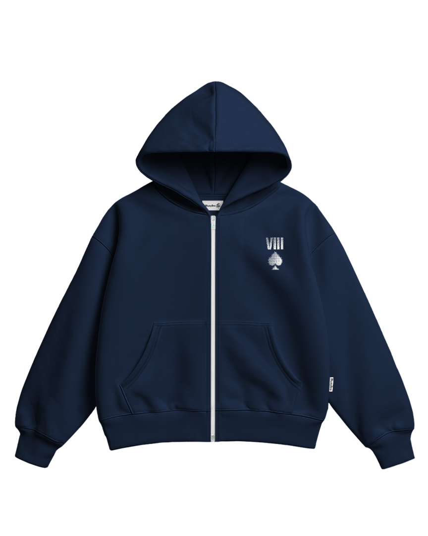 Bluza ultra boxy rozsuwana VIII LO Katowice