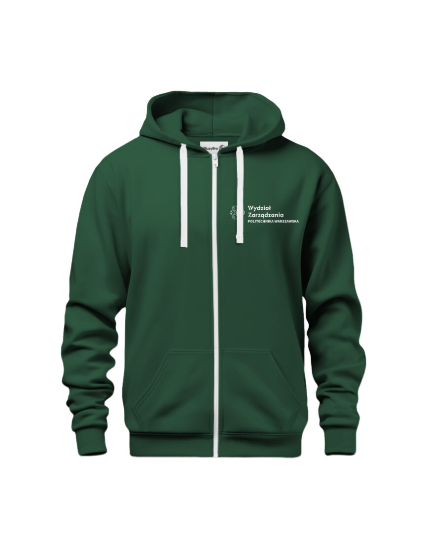 Bluza rozsuwana PW WZ | Logo z nazwą