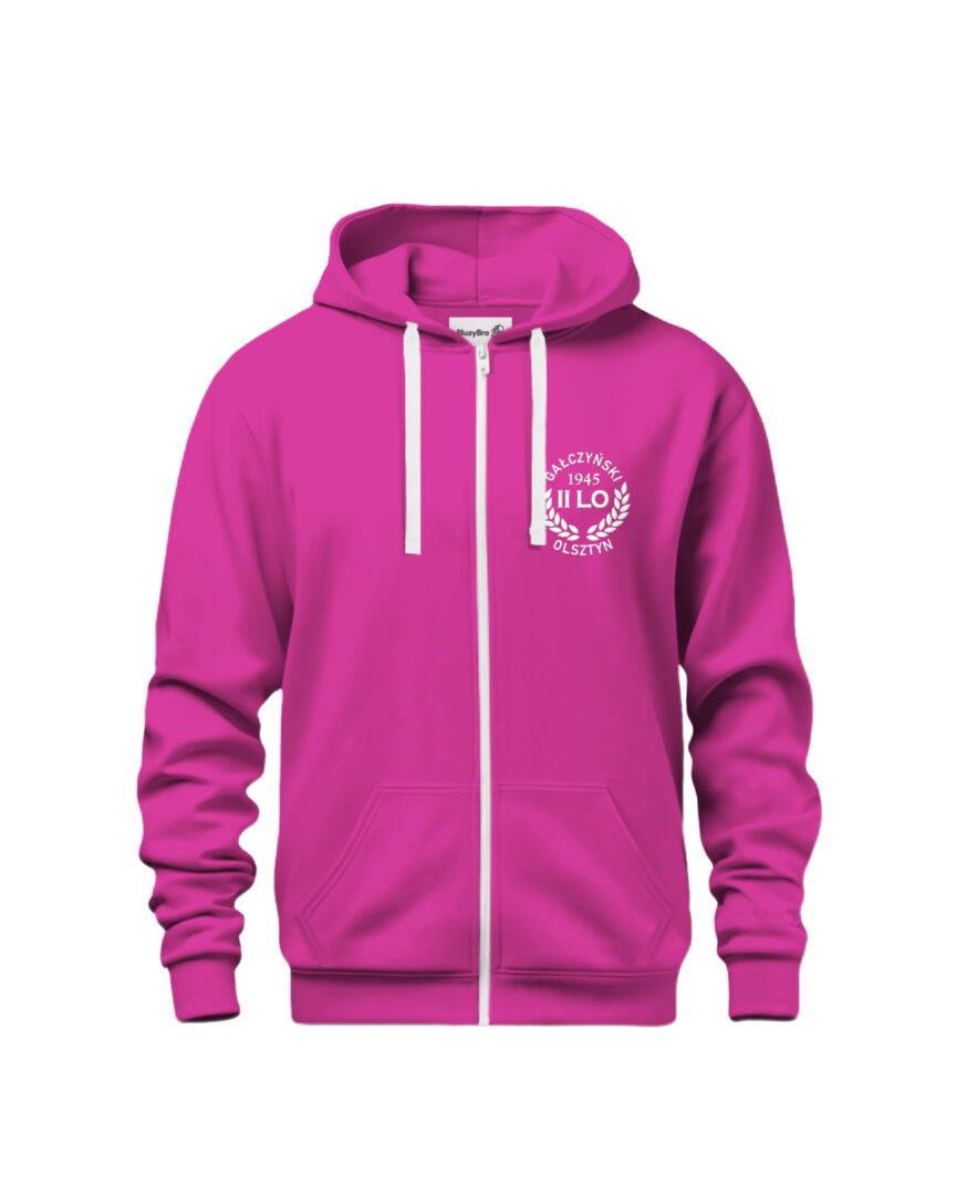 Bluza rozsuwana 2 LO Olsztyn | Haft