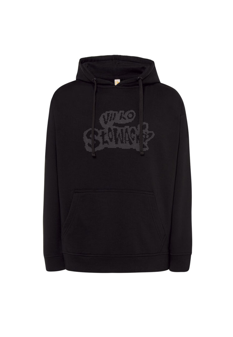 Bluza z kapturem 7 LO Warszawa | Importowana z kryształkami