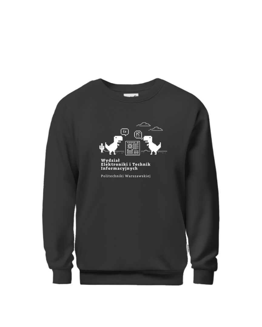 Bluza crewneck PW EITI | Dinozaur
